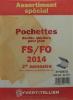 Assortiment pochettes 2e semestre 2014 pour Futura FS FO Yvert et Tellier 21711