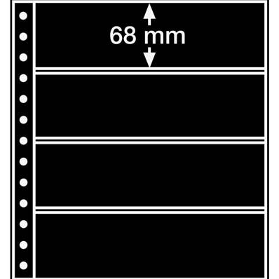 5 Feuilles R 4 bandes fond noir Leuchtturm R4S 359389