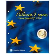 feuilles 2 Euros commemoratifs 2016 caravelle Yvert et Tellier 2627