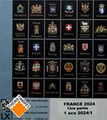 Reliure Luxe France XIII (13)  DAVO 13728 et 1er  semestre 2024