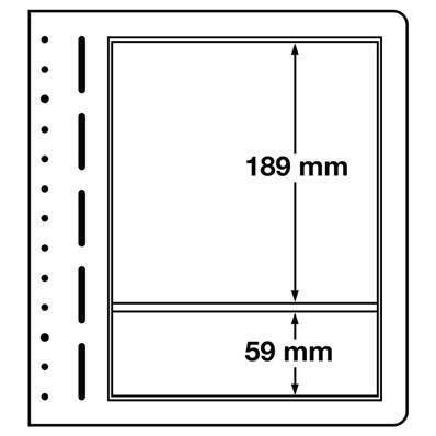 10 Feuilles à 2 bandes LB2MIX Leuchtturm 319948