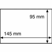 50 pochettes de protection CPA HP10  Leuchtturm 329667