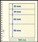 10 feuilles neutres LINDNER T 802414P