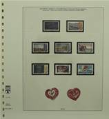 Complement France timbres autocollants 2013 LINDNER T T132/12SA 2013