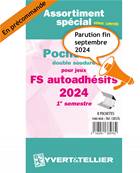 Pochettes 1er sem 2024 Futura FS autoadhesifs Yvert & Tellier 138576