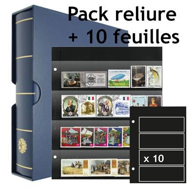 Offre Album Futura bleu et 10 feuilles Giga 4 Yvert et Tellier 21794