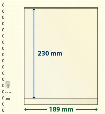 10 feuilles neutres LINDNER T 802108P