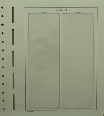 1 Feuille vierge pour 2 carnets Croix Rouge France Leuchtturm 337943/12