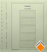 5 Feuilles vierges pour LISA France Leuchtturm 324165