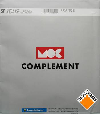 Feuilles à pochettes timbres de France de 2023 MOC CC15/23 371792