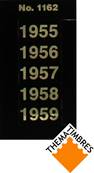 Signette Années 1955 1956 1957 1958 1959 SAFE 1162S