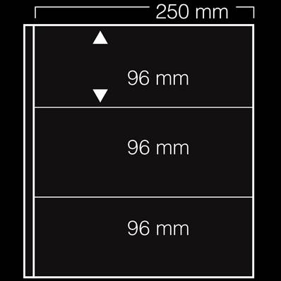 5 Feuilles noires Garant 3 bandes SAFE 733