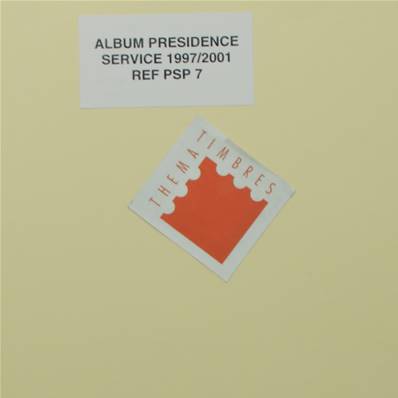 Feuille Presidence Service 1997/2001  Ceres PSP7