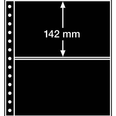 1 Feuille R 2 bandes à fond noir Leuchtturm R2S 338487