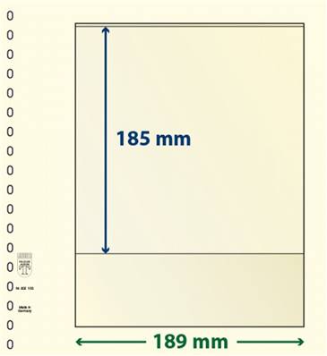 10 feuilles neutres LINDNER T 802103P