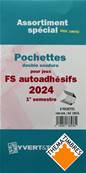 Pochettes 1er sem 2024 Futura FS autoadhesifs Yvert & Tellier 138576