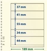 10 feuilles neutres LINDNER T 802510P