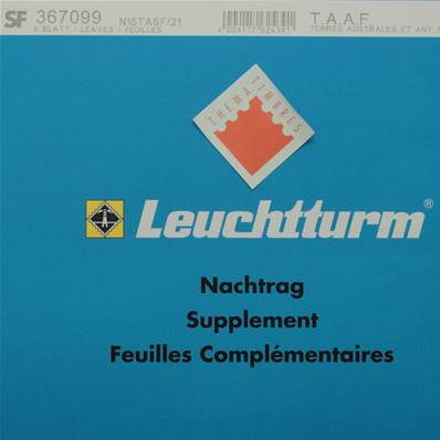 Feuilles TAAF 2021 à pochettes SF Leuchtturm 367099