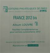 Feuilles complementaires carnets autocollants 2012 Louvre Standard Edition Ceres