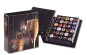 Album champagne Artline  avec 7 pages bleues SAFE 7865P7