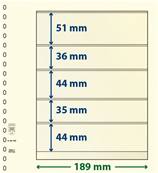 10 feuilles neutres LINDNER T 802509P