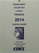 Jeu de pochettes pour feuilles France 2014 Album Louvre Edition Ceres HBA14