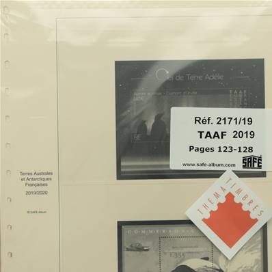 Feuilles TAAF 2019 SAFE DUAL 2171-19