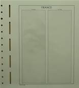 1 Feuille vierge pour 2 carnets Croix Rouge France Leuchtturm 337943/12