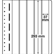 10 Feuilles à 5 bandes verticales LB5VERT Leuchtturm 328195