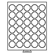 Medaillier fumé pour 30 pieces de 33 mm sous capsules Leuchtturm MBCAPS33 331986